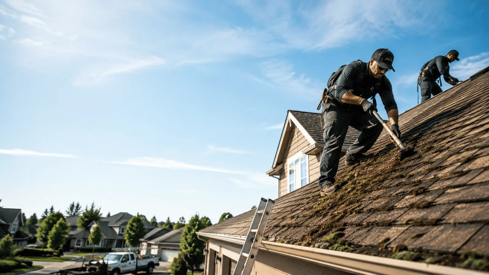 Roof Moss Removal in Gardena, CA near me